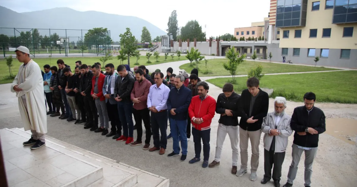 IUS Students Prayed Jenazah Prayer in absentia for killed Palestinians