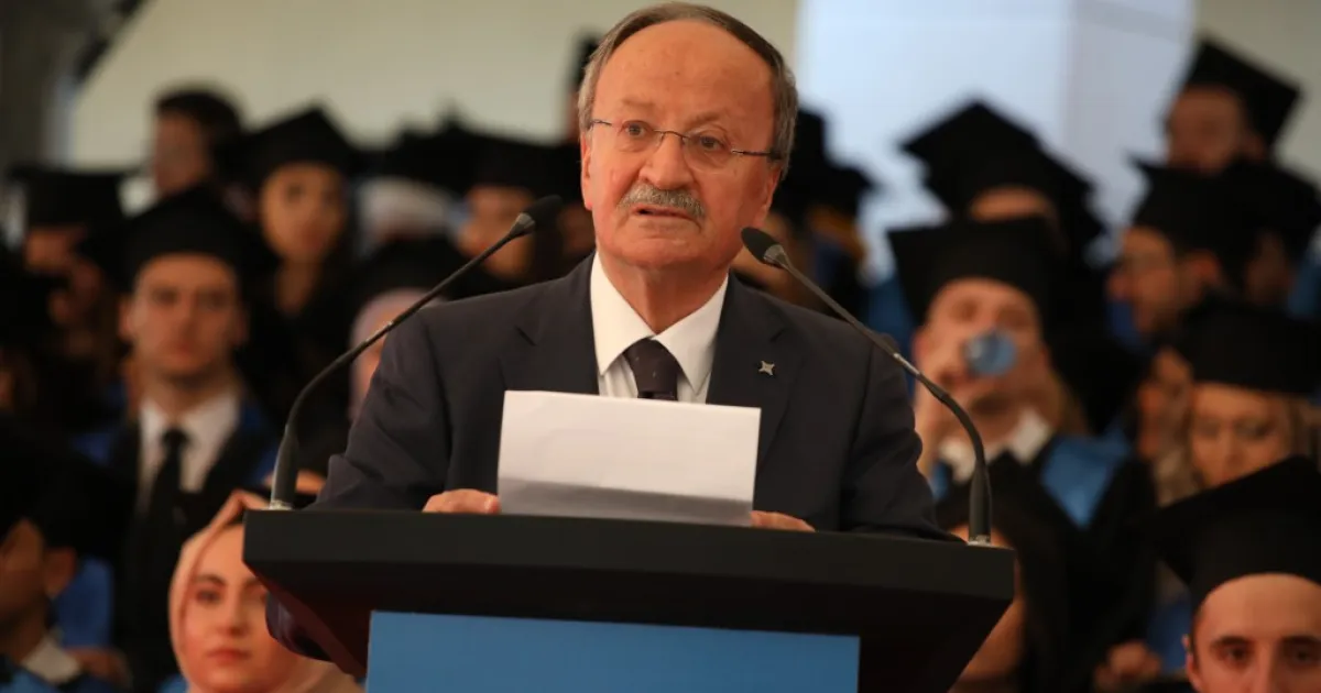 Speech of Prof. Dr. Sarıkaya, President of Board of Trustees