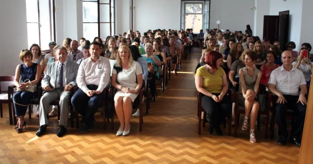 IUS certificates handed to graduates of the Second Gymnasium ''Varaždin''