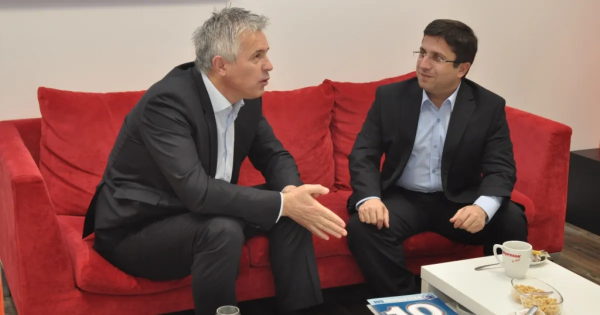 IUS Delegation visited Hayat TV