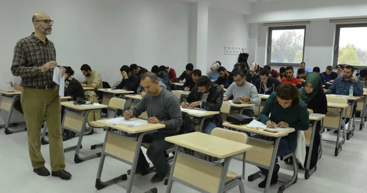 Entrance examination for admission of new students from Anatolia University