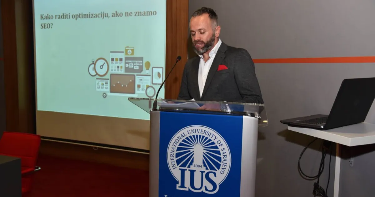 Free Digital Marketing Workshop at International university of Sarajevo 