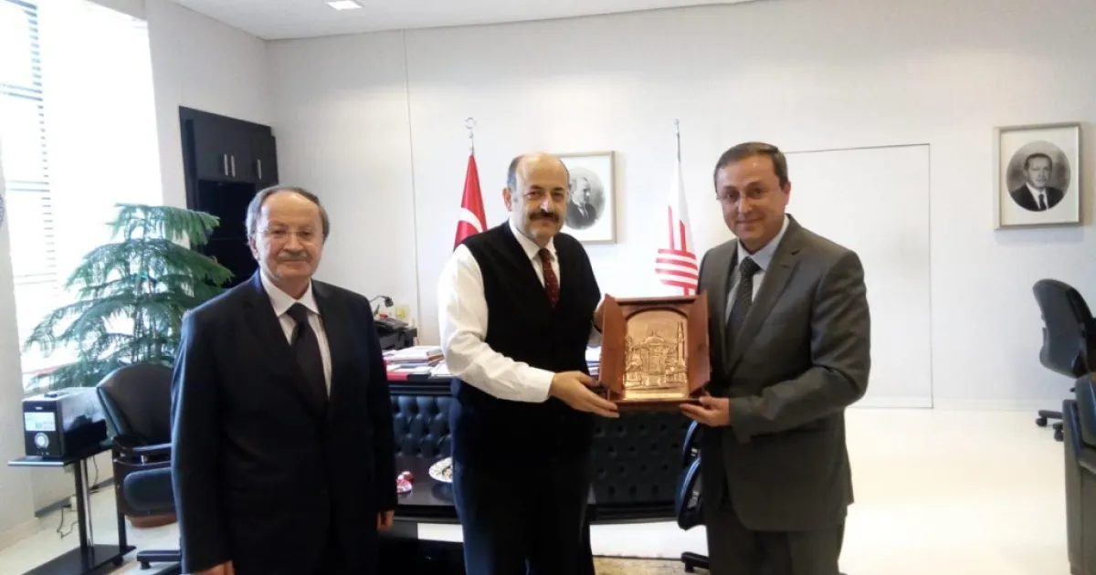 Courtesy Visit to The President of the Council of Higher Education (YÖK)