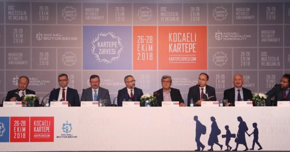 Prof. Dr. Hasan Zuhuri Sarıkaya at Kartepe Summit Press Conference