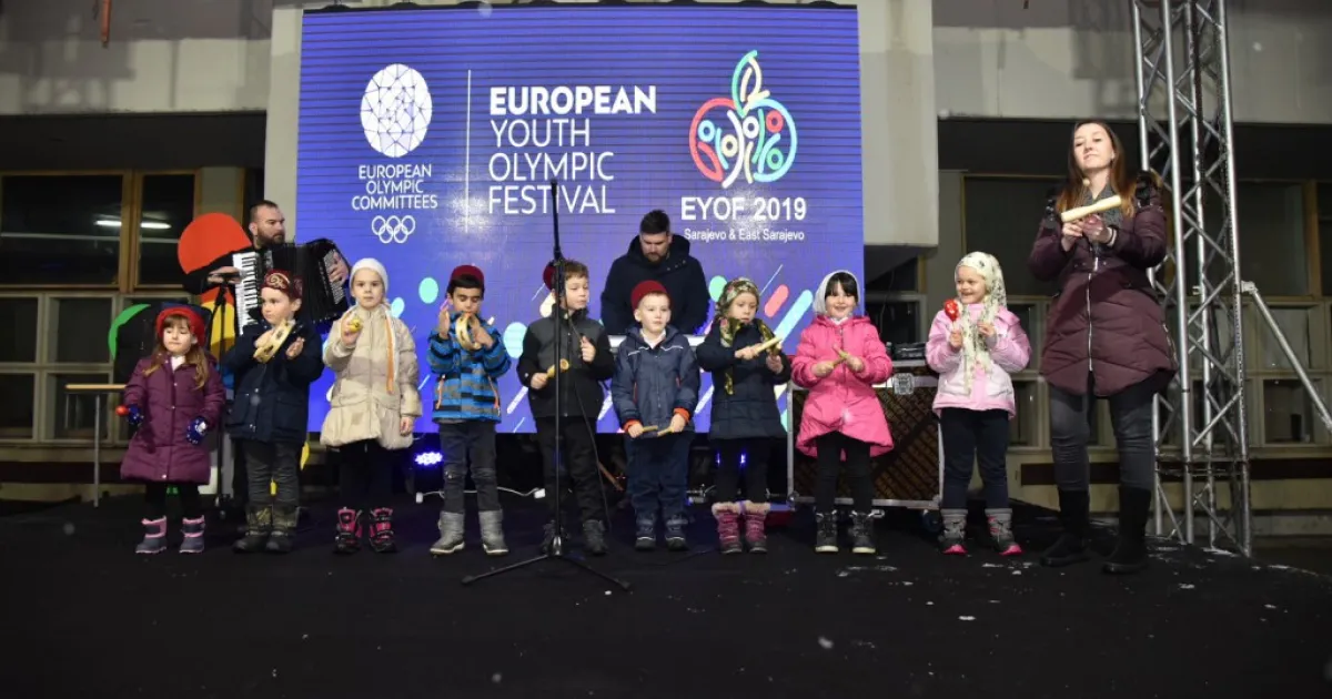 Kid IUS Took Part in EYOF 2019 Celebrations