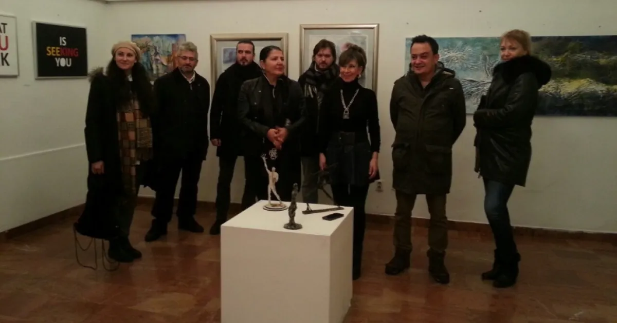 “Rumi phenomenon” artwork by Roman Sulejmanpasic exhibited in Gallery Preporod
