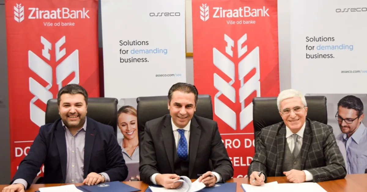 Memorandum of Understanding Signed between International University of Sarajevo (IUS), ASSECO SEE, and ZiraatBank Bosnia 