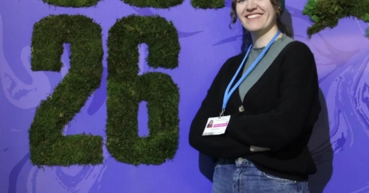 Interview with IUS Student Armela Mehdin, one of the first B&H youth representatives at the COP 26 UN Climate Change Conference