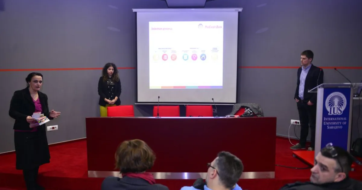 Presentation about ProCredit way of banking held at IUS