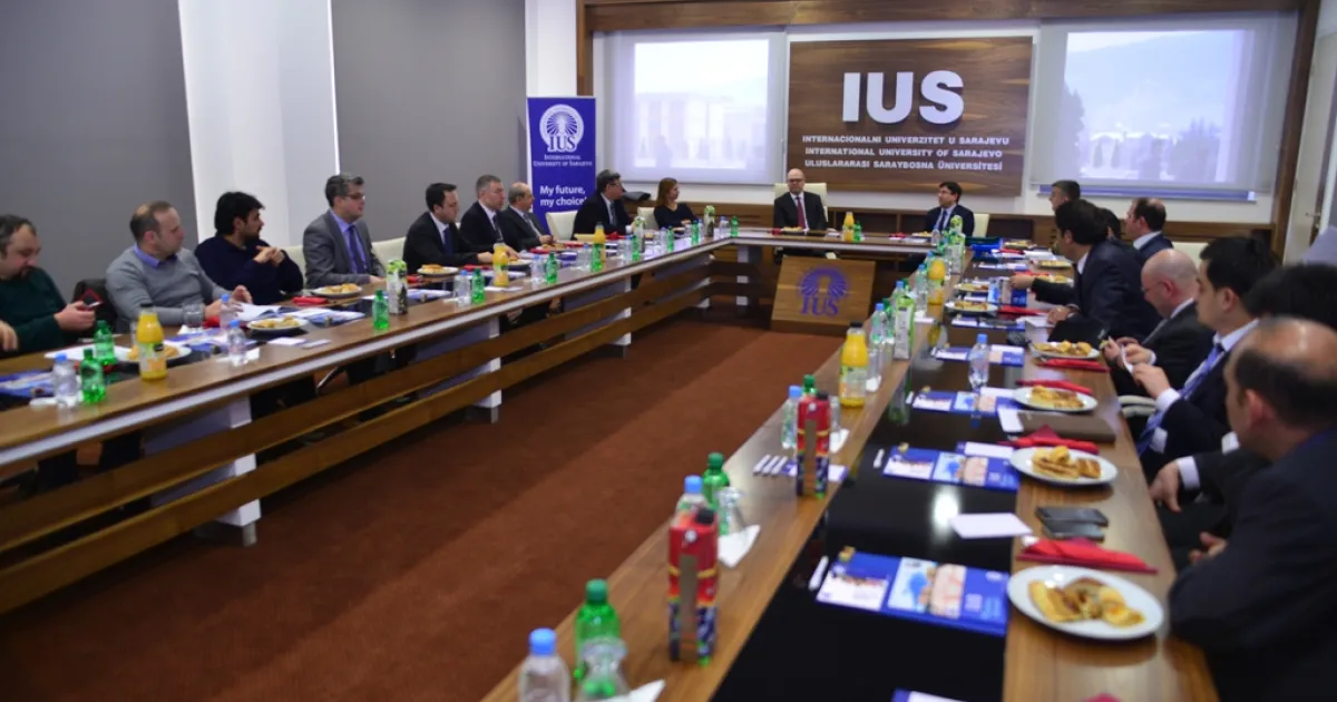 Turkish Ambassador Cihad Erginay and key representatives of Turkish Diaspora visited IUS