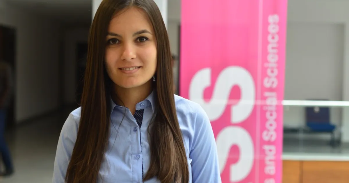 IUS Student Maida Jusović received an Erasmus Mundus scholarship