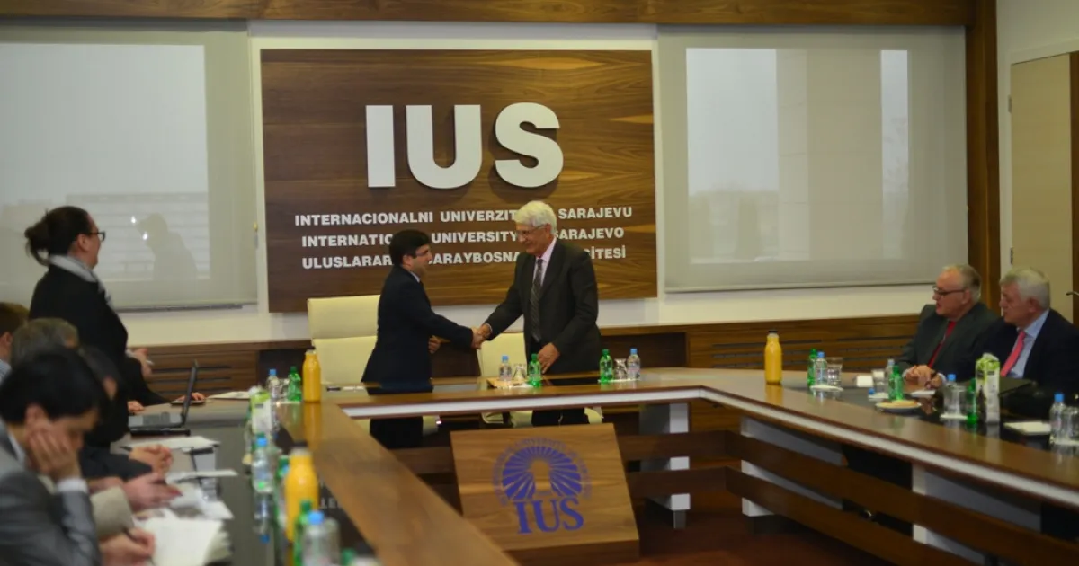 Visit of the delegation of the Mediterranean University