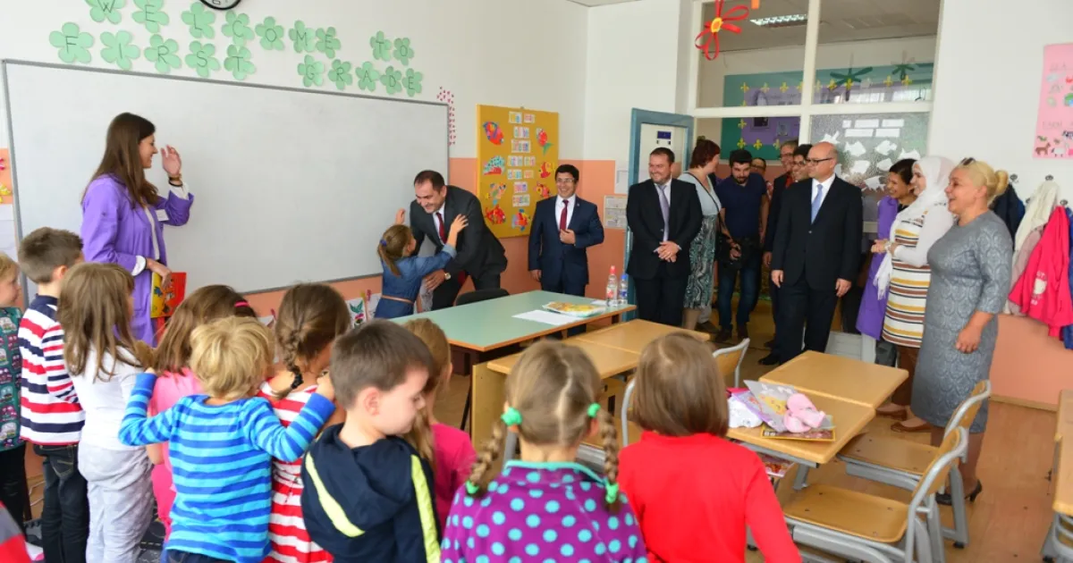 Turkish Ambassador visited Isa-beg Ishaković school