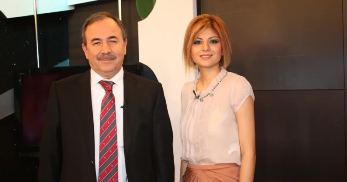 President of Board of Trustees Prof. Dr. Adem Baştürk guest at the SHOW TV