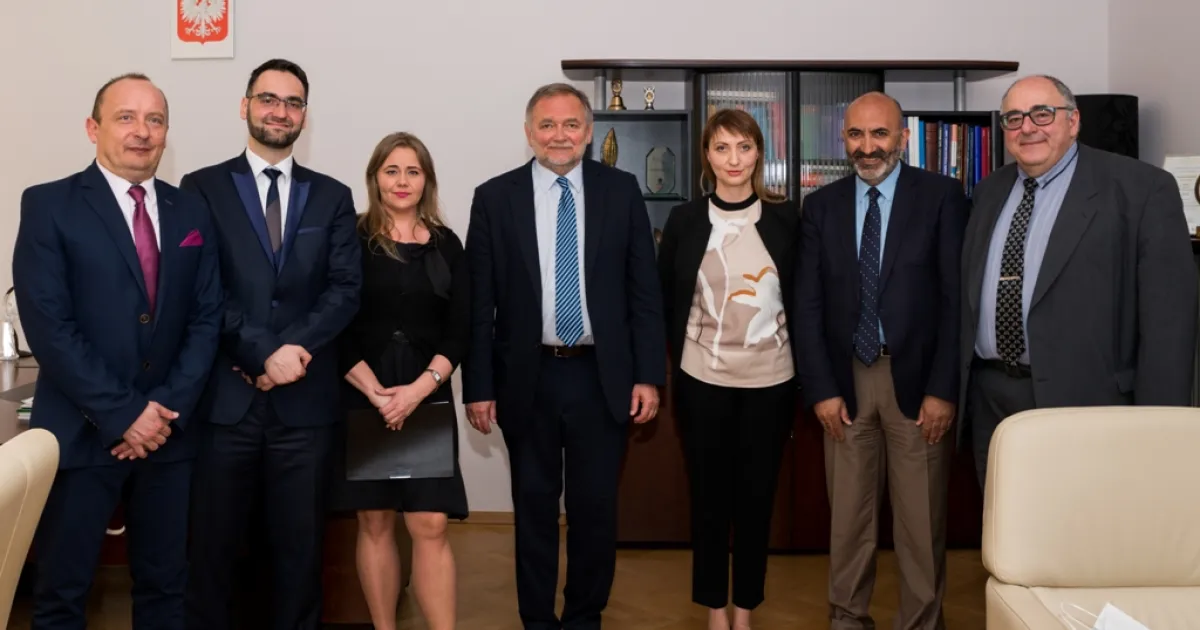 IUS Representatives at staff week in Zielona Gora