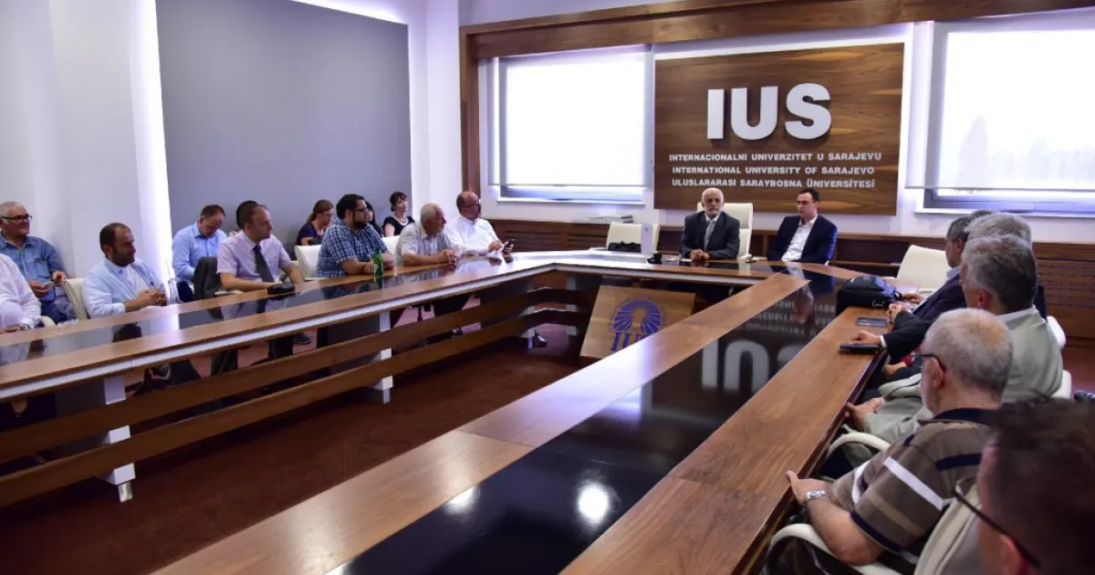 First in series of lectures of Dr. Huseyin Kansu held at IUS