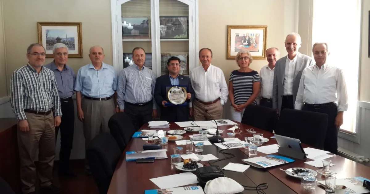 Farewell ceremony in Istanbul