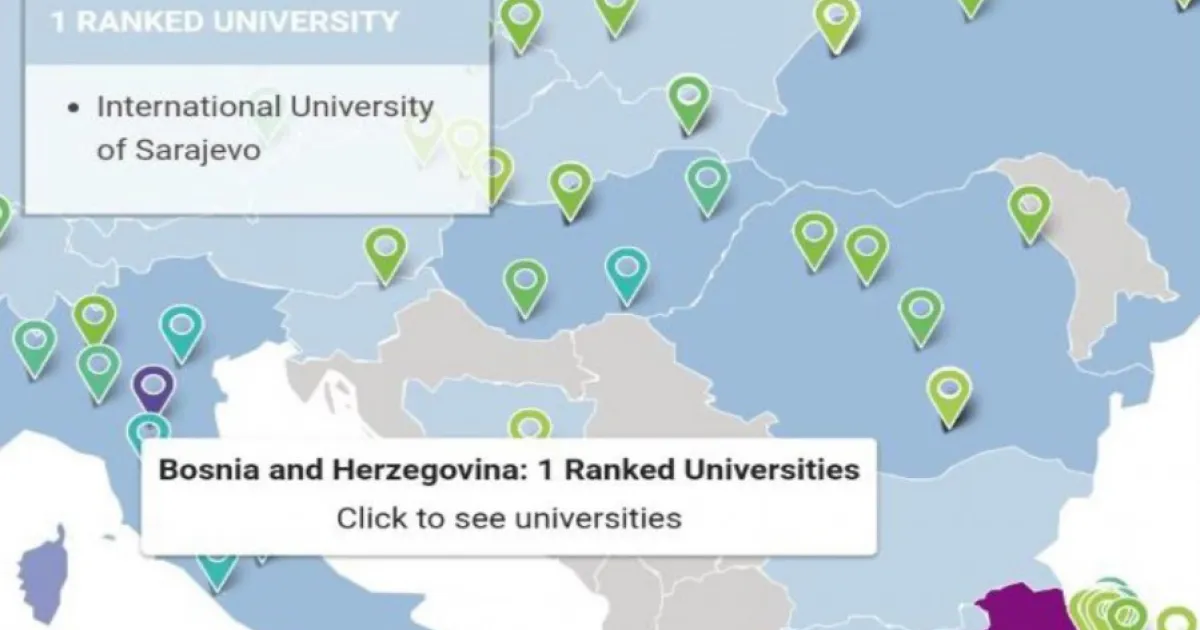 IUS ranked in the Times Higher Education ranking list