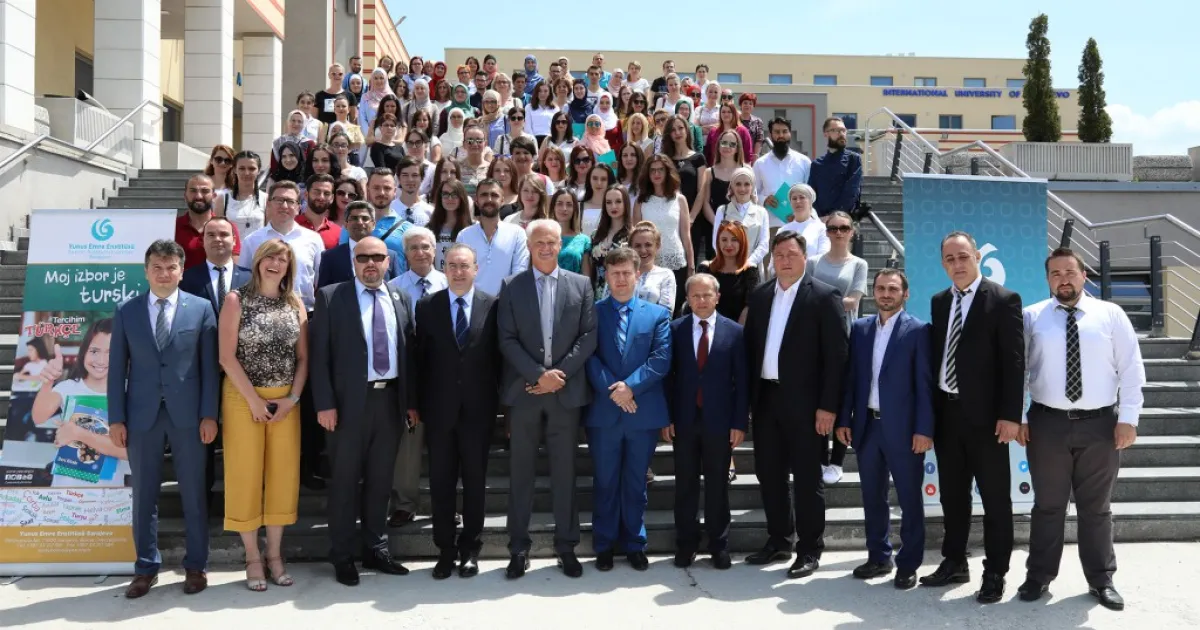 Turkish language teachers and students met at IUS