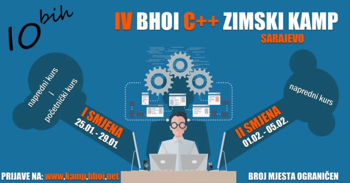 4th “BHOI" winter youth informatics camp at IUS