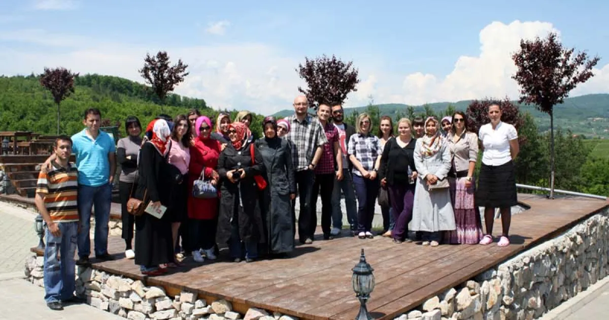 Field trip to Canton Sarajevo Therapeutic Community Kampus in Rakovica