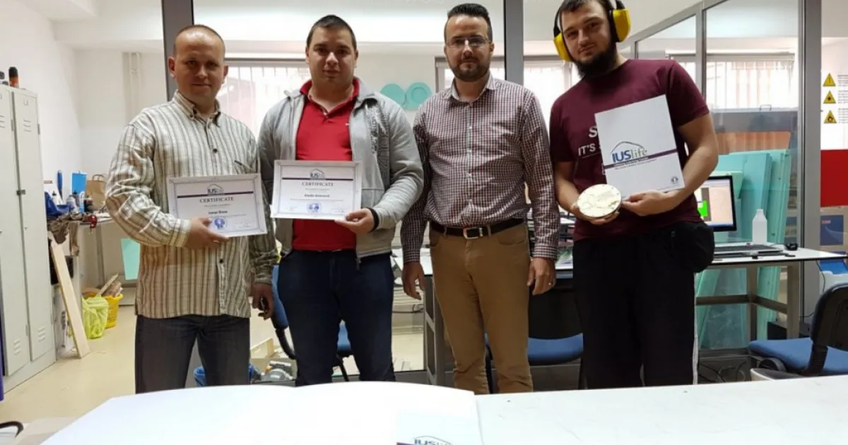 CNC machines course organized at IUS