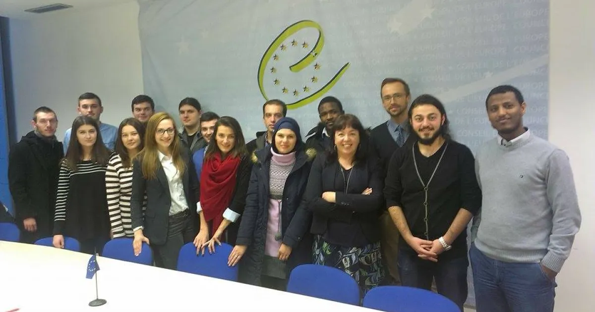 IUS students visited the Council of Europe