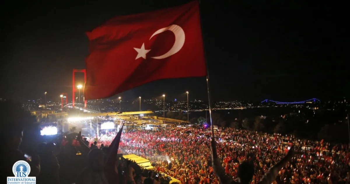 International University of Sarajevo Celebrates the Victory of Democracy and National Unity of the Republic of Turkey