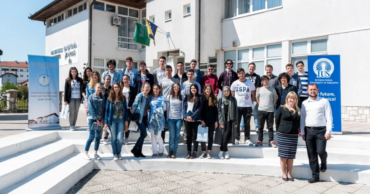 Follow-up workshop for high-school students in Mostar organized by IUSLife
