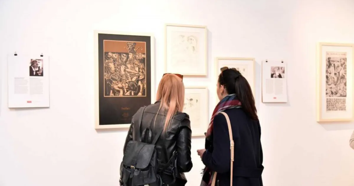 IUS Art Gallery Exhibition — Drawing in Bosnian and Herzegovinian Design