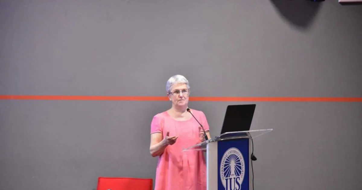 Prof. Dr. Lamija Tanović Gave a Lecture at IUS