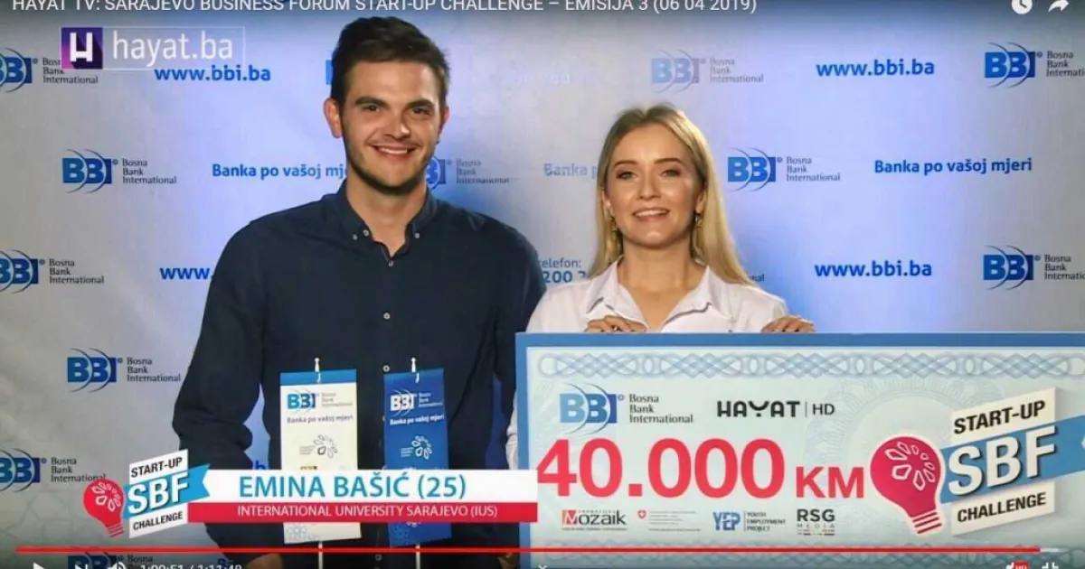 Sarajevo Business Forum: IUS Alumni Won 40.000 BAM to Start Their Business