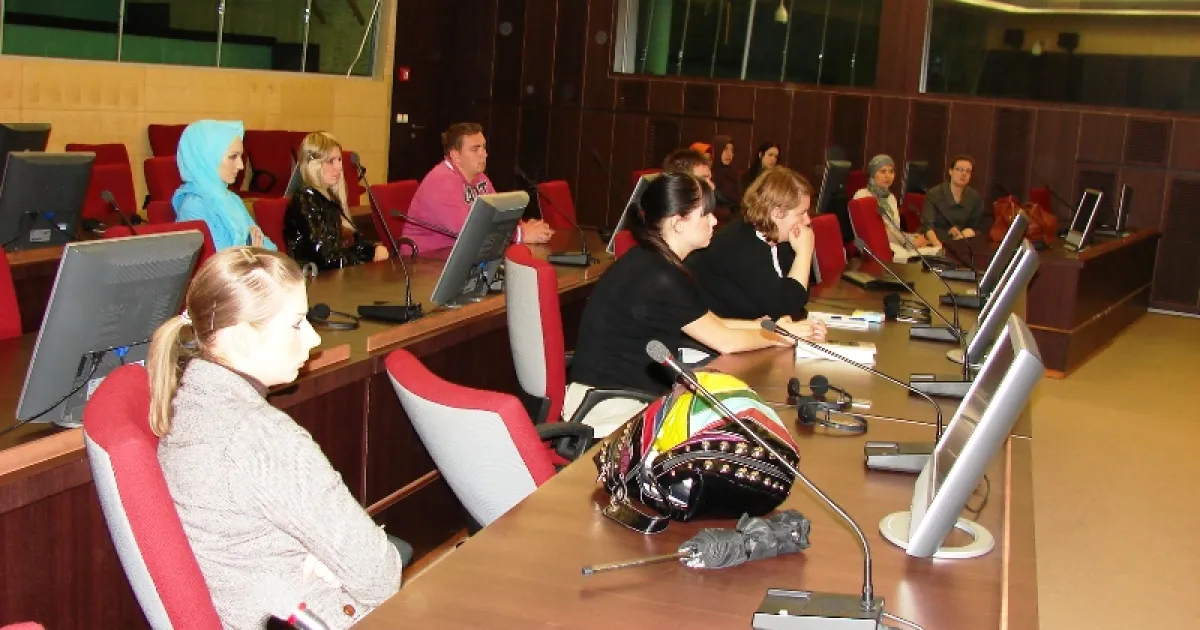 Students and professors visit the Court of BiH 