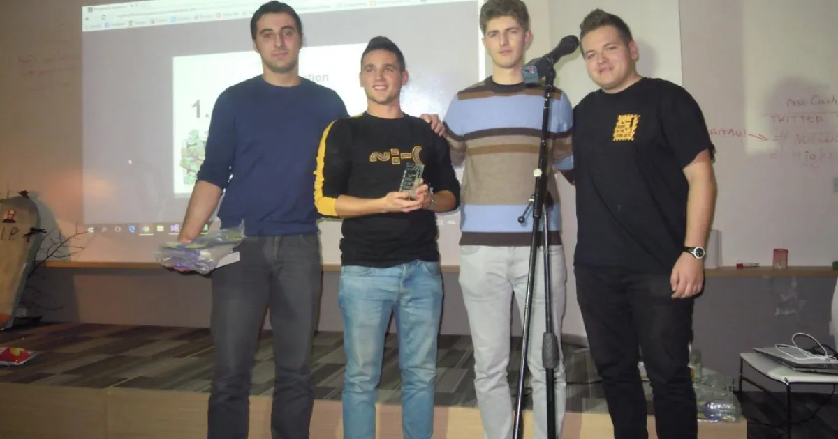 Admir Ferhatović and Ali Husić won Hackathon