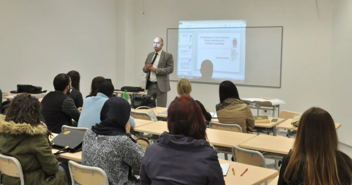 Lecture on Leadership Skills held at IUS
