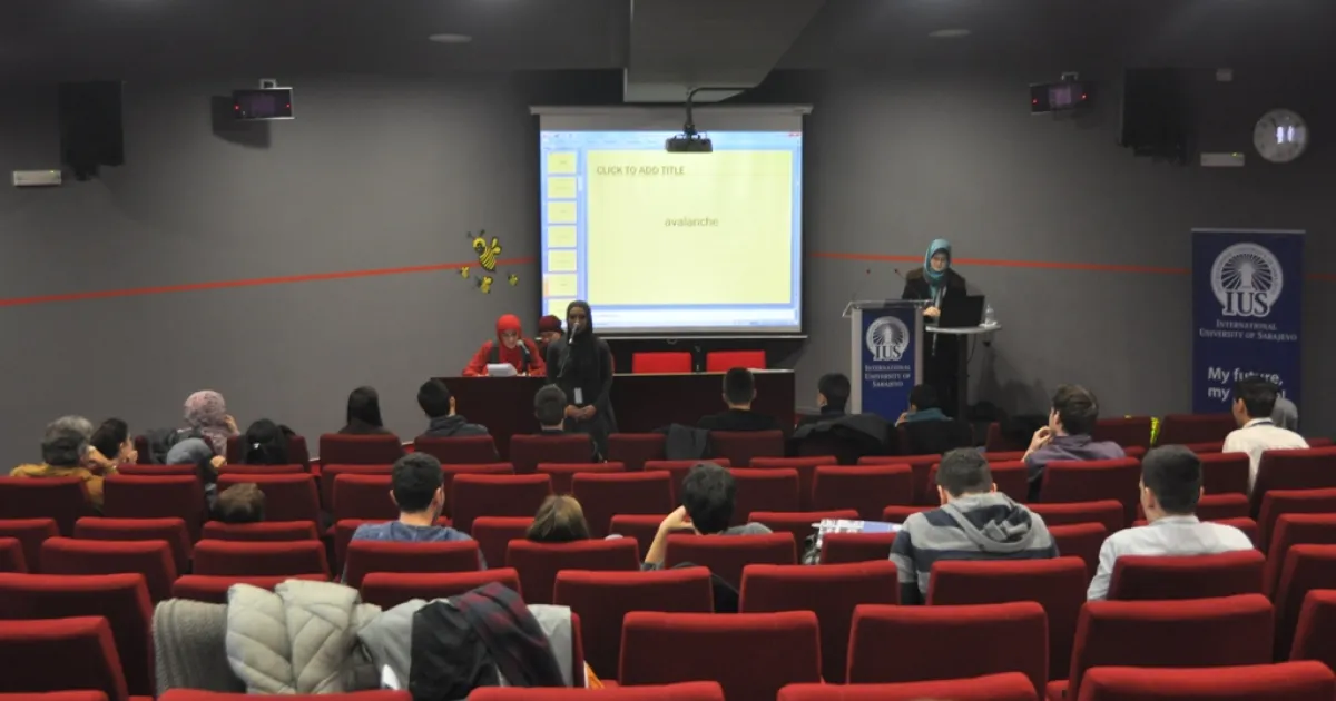 1st IUS Spelling Bee competition