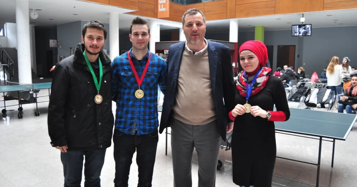 Student Table Tennis Tournament at IUS