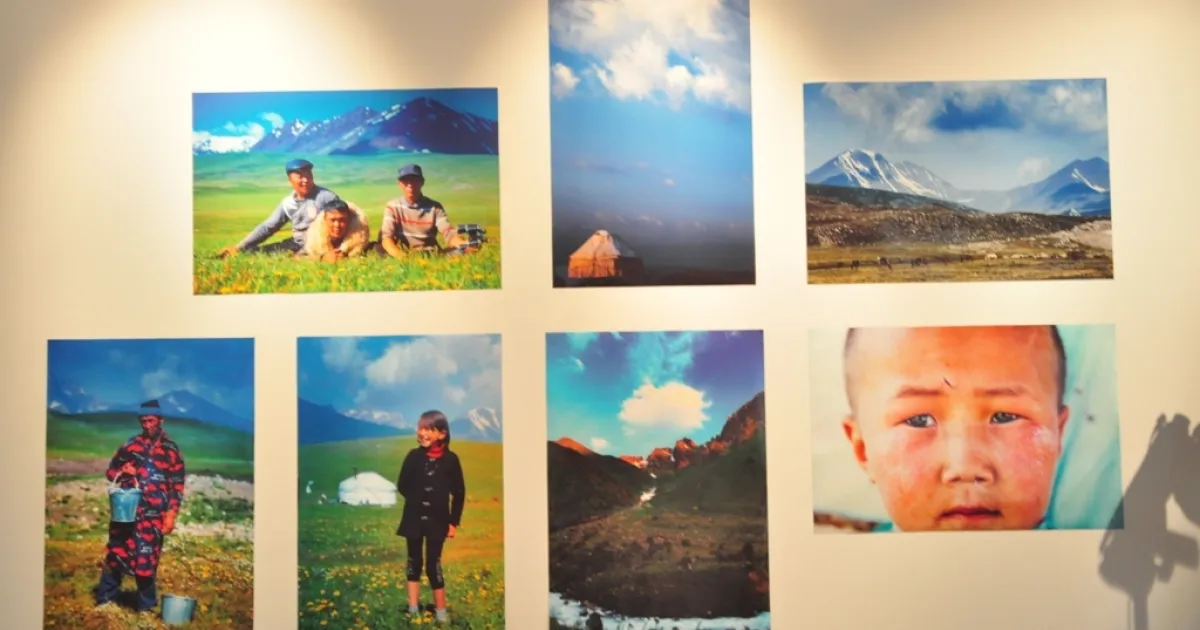 The exhibition Nomad Kyrgiz People on Tien Shan Mountains at IUS