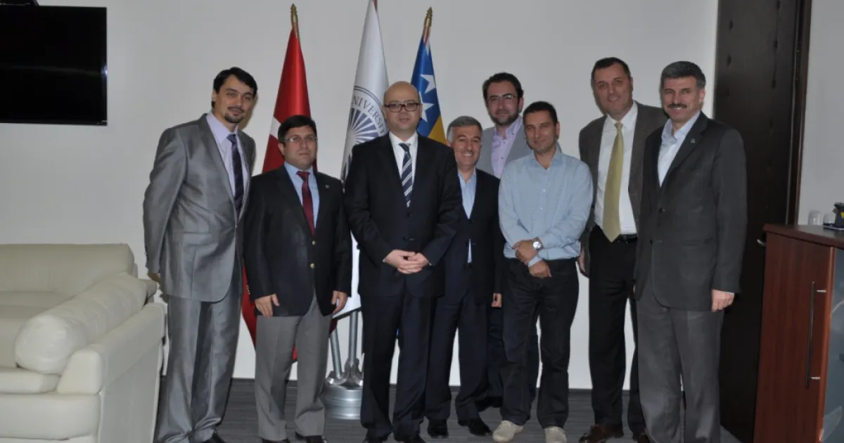 HE Cihad Erginay Ambassador of the Republic of Turkey in BiH visited IUS