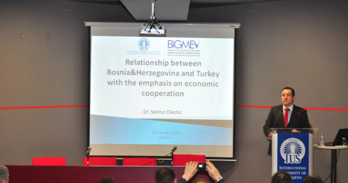 The Relations between Bosnia and Herzegovina and Turkey with an Emphasis on Economic Cooperation