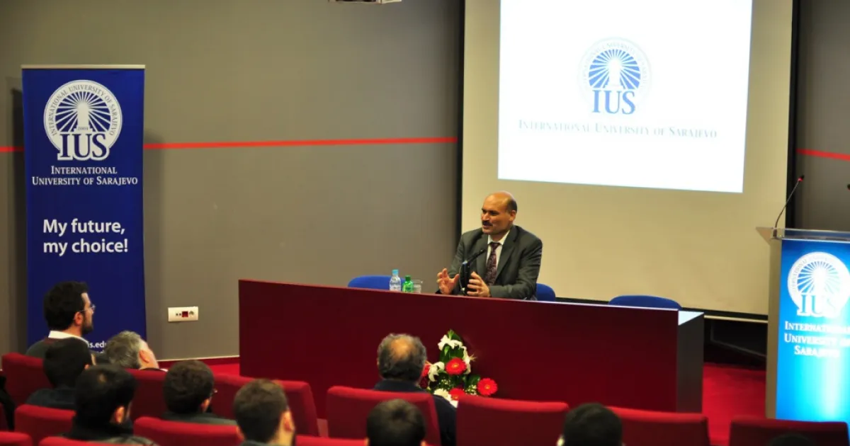 Ahmet Kavas held a lecture at IUS