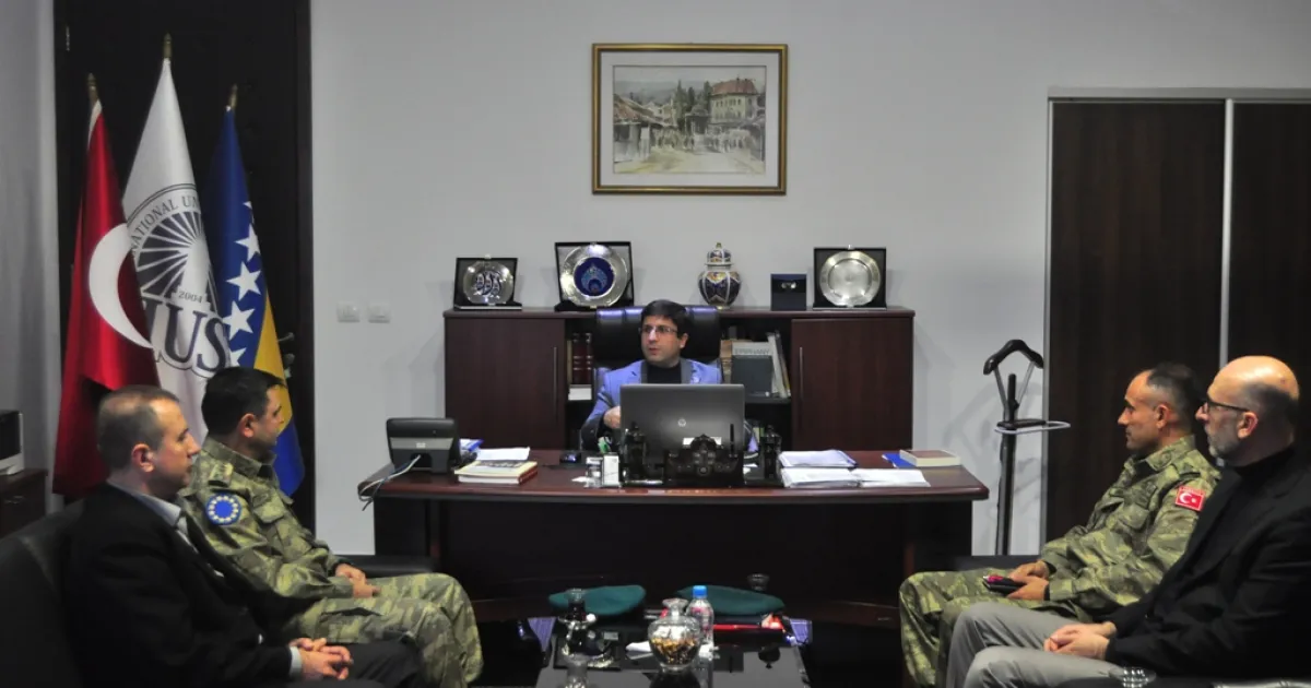 EUFOR Representatives from Turkey visited IUS