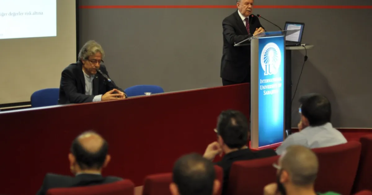 Prof. Dr. Bilal Eryılmaz gave a lecture on Ethics in Public Administration