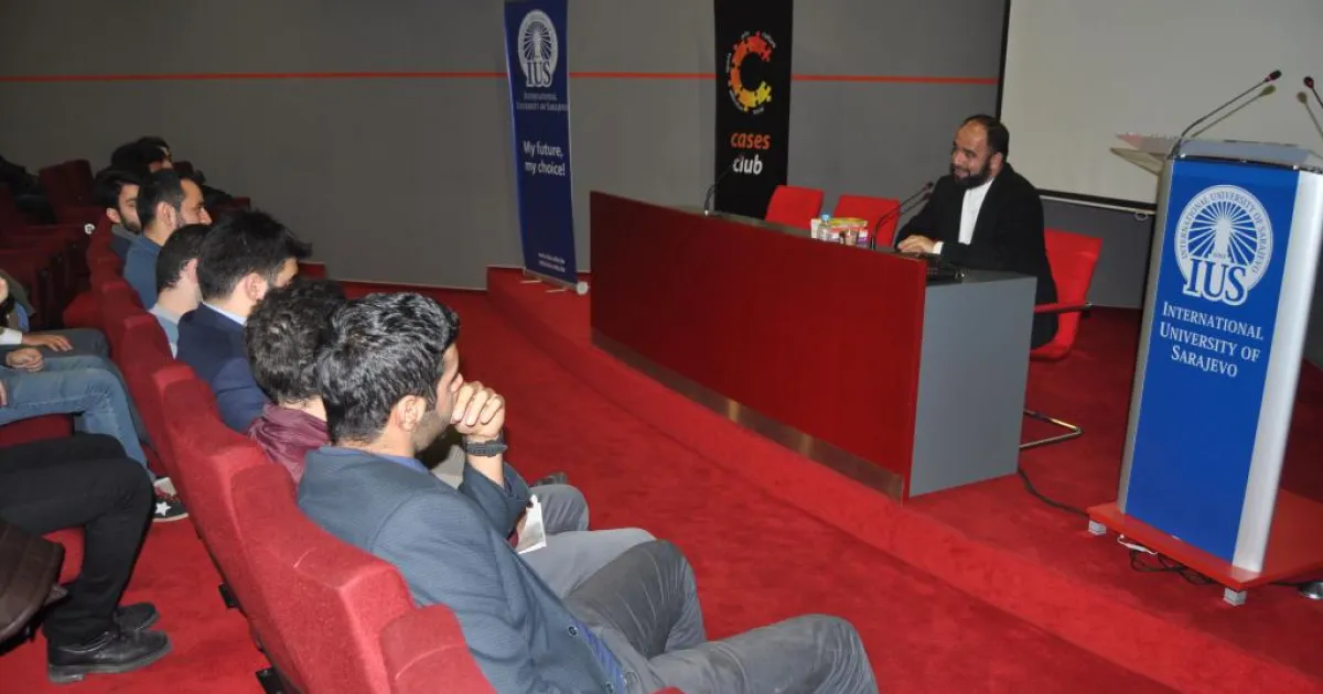 Prof. Dr. Ahmet Bulut gave a lecture at IUS