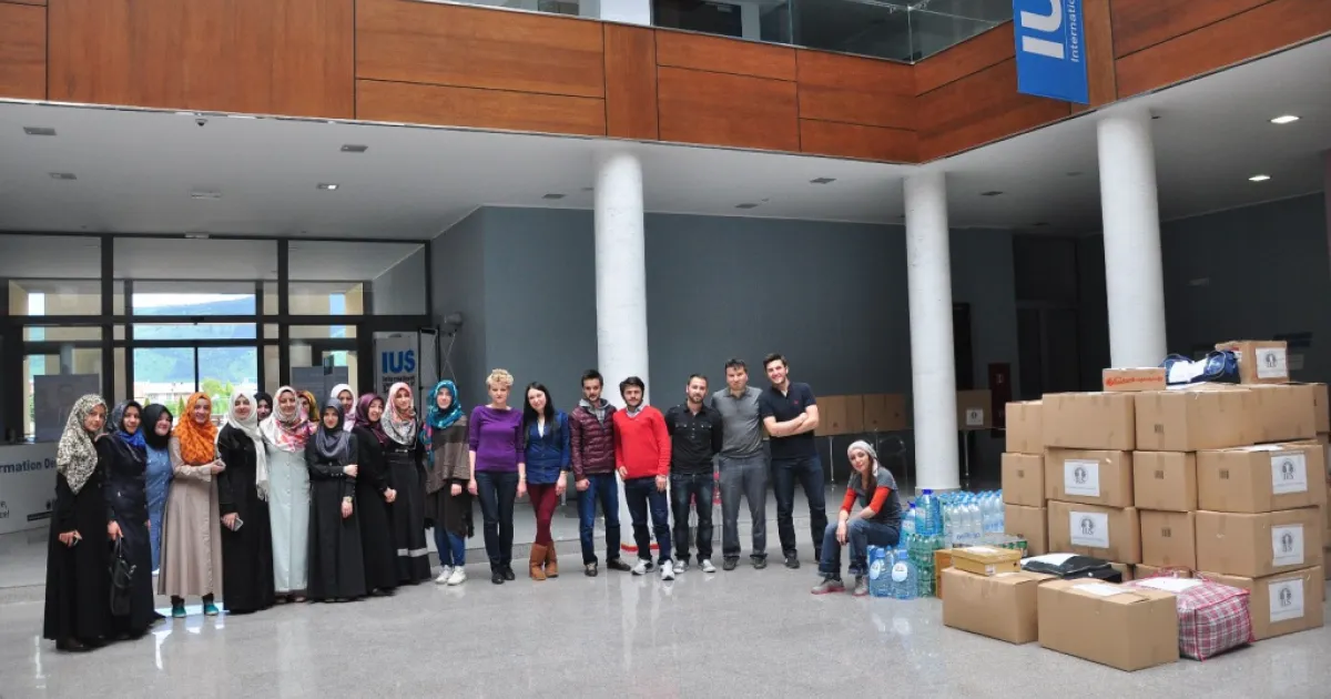 IUS Students in humanitarian action