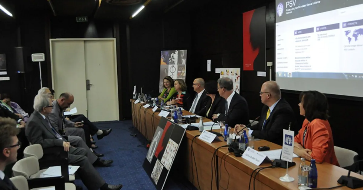 Book Launch: "Prosecuting Conflict-Related Sexual Violence at the ICTY"