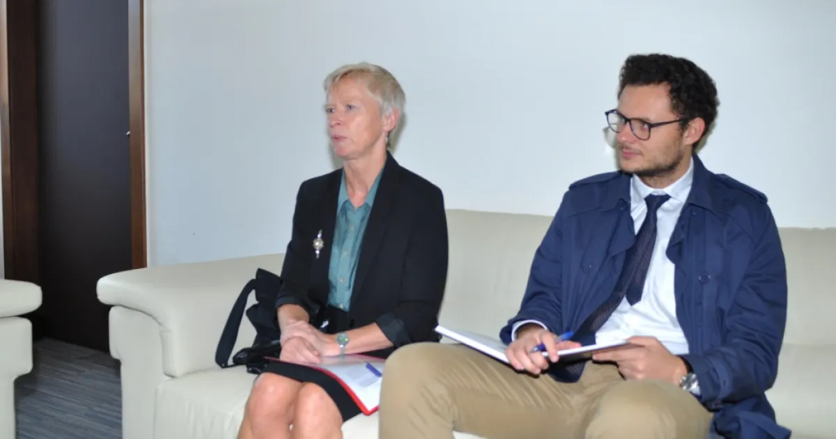 Deputy Ambassador of the Kingdom of Norway visited IUS