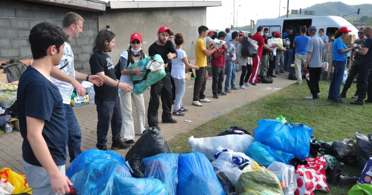 IUS students in the flood zone