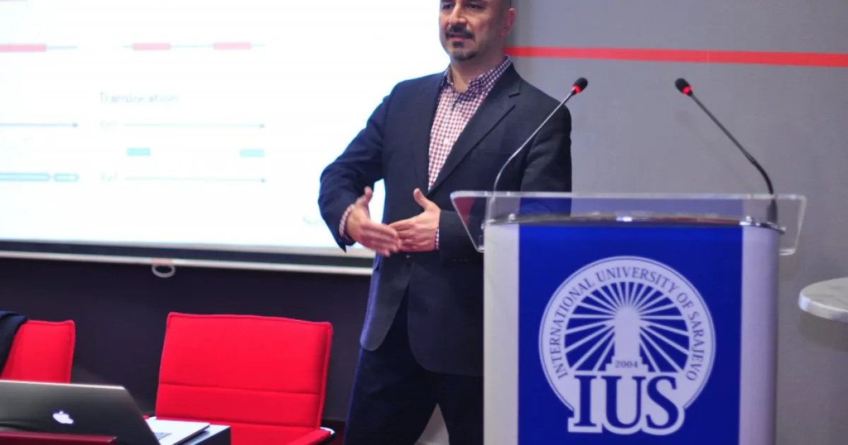 Prof. Dr. Cenk Sahinalp gave a lecture at IUS