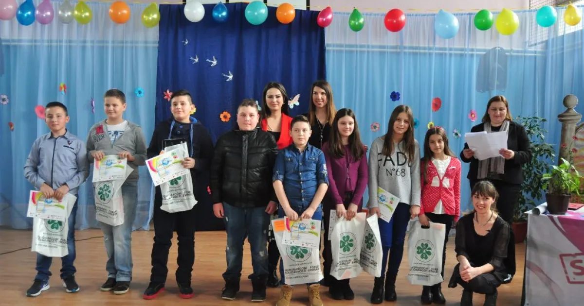 Congratulations to the students of the First private Primary School "Isa - Beg Ishaković" on winning II place on the occasion of Safer Internet Day 2016 in BiH